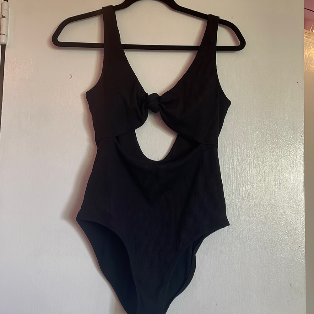 Aerie Ribbed one piece bathing suit